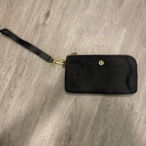 Lululemon Black Wristlet